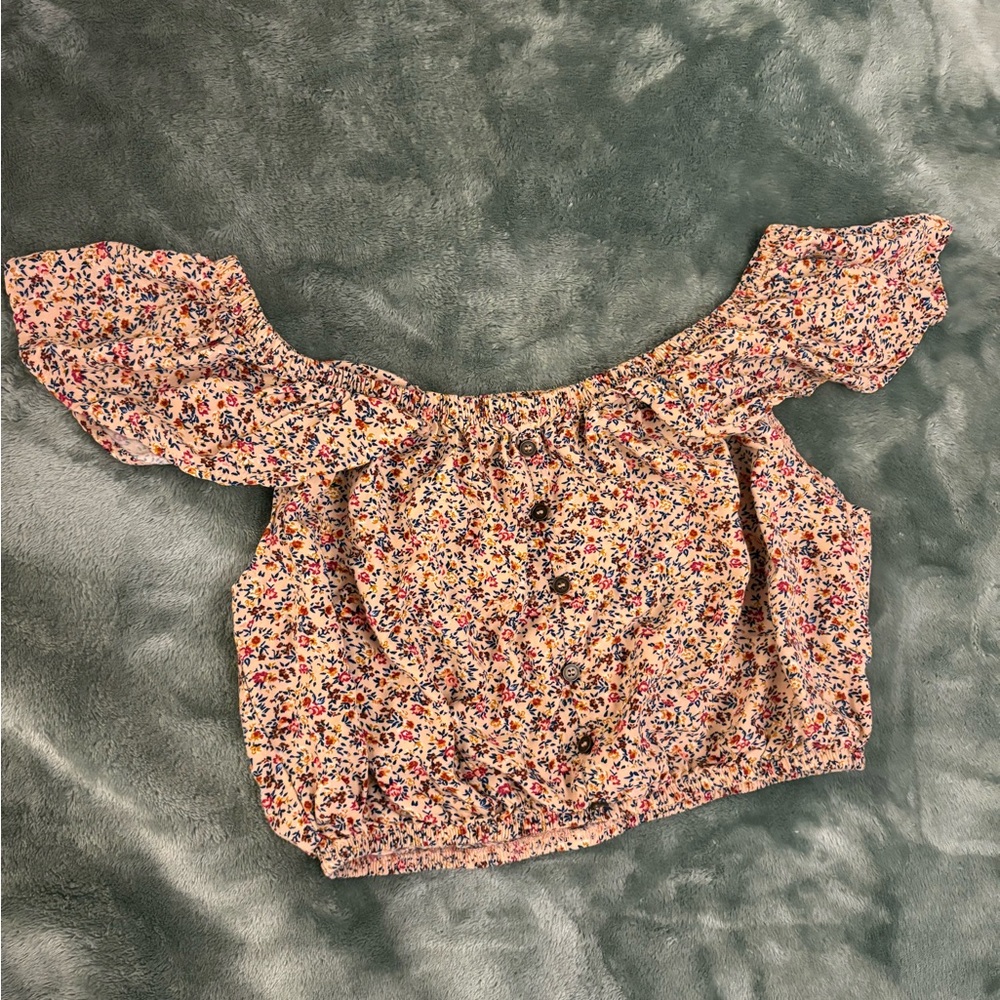Xhilaration Multicolor Floral Skirt